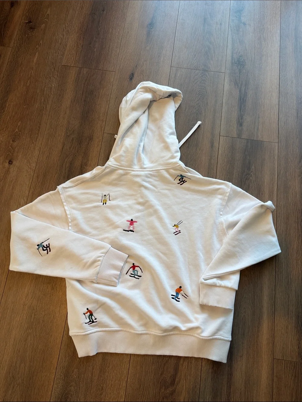 Free People x Denim & Bone Skier Zip Up Hoodie